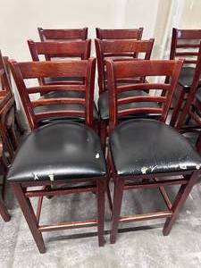Set of (6) High Top Chairs
