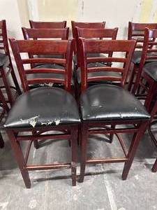 Set of (6) High Top Chairs