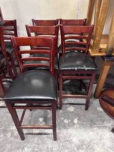 Set of (5) High Top Chairs