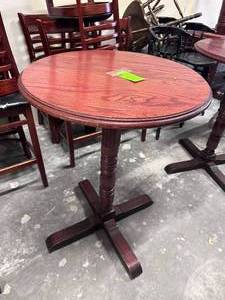 Round High Top Table