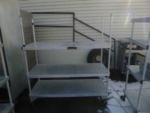 Shelving on Casters