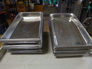 23 Full Size Steam Table Pans