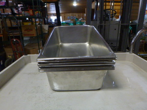 7 Full Size Steam Table Pans