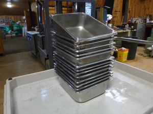 14 - 12 Size Steam Table Pans