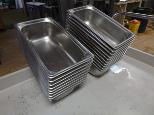 21 - 13 Size Steam Table Pans