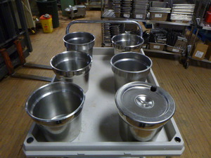 6 Vollrath Soup Inserts