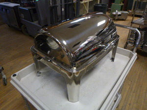 Full Size Chafing Pan with Rolling Cover