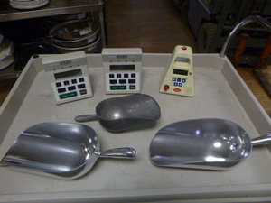 Ice Scoops and Timers