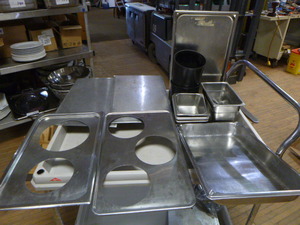 Variety of Stainless Pans and Lids