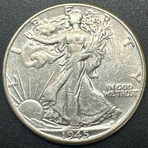 1945-P Walking Liberty Half Dollar