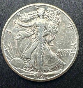 1945-D Walking Liberty Half Dollar