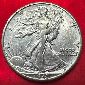 1943-D Walking Liberty Half Dollar