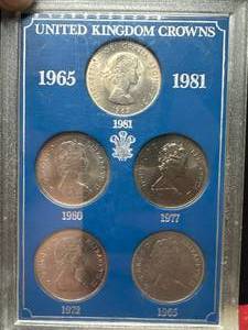 1965-1981 Uncirculated 5 Coin Set