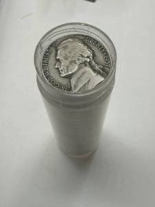 Full Roll (40ea) Jefferson Nickels