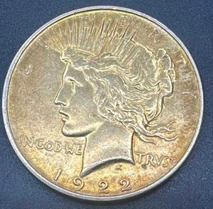 1922-P Silver Peace Dollar