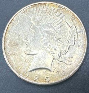 1925-P Silver Peace Dollar