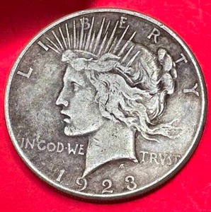 1923-S Silver Peace Dollar