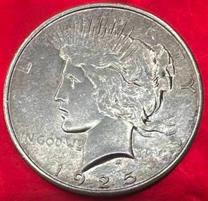 1925-P Silver Peace Dollar