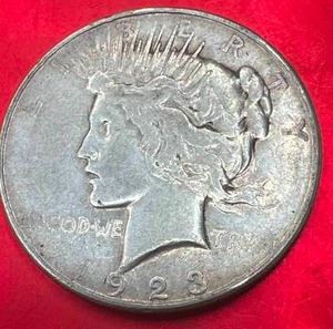 1923-D Silver Peace Dollar