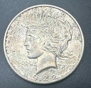 1922-D Silver Peace Dollar