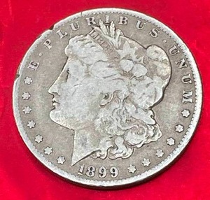 1899-O Morgan Silver Dollar
