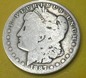 1887-O Morgan Silver Dollar