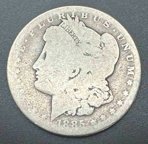 1885-P Morgan Silver Dollar