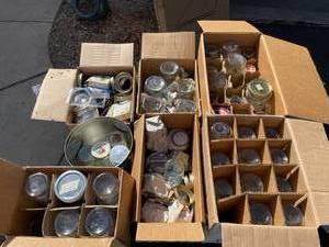 lot 26 image: Mason Jars and Tops - Canners Delight