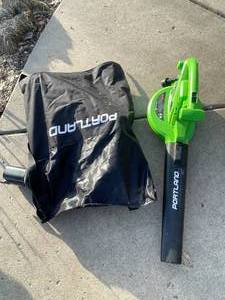 lot 42 image: Yard Tools and 3 In 1 Leaf Blower (untested)
