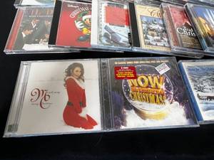 lot 228 image: 17 Seasonal CDs (some unopened) Inc Mariah Carey, CD Holder & 1 Cassette Tape