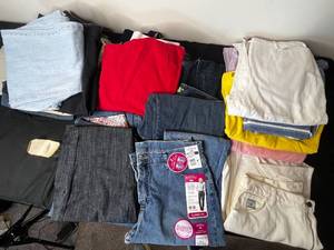 lot 232 image: Lot of Womens Pants Various Szs - W Tags Szs 12 & 14