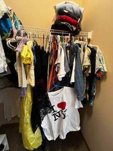 lot 248 image: Womens Dresses, Vests, Sweaters, Halloween Costumes Szs M to XL