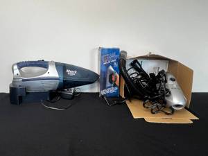 lot 274 image: Shark Dust Buster, Mini Shark Hand Vacuum, Steam Master - all untested