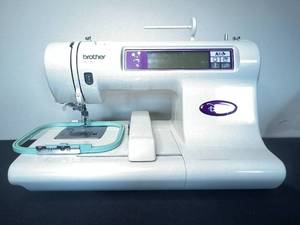 lot 276 image: Brother PE-180D Disney Theme Sewing Machine - untested