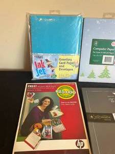 lot 116 image: Various PicturePhoto Paper, Computer Paper, Transparency Film