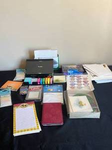 lot 132 image: Various Stationary Items - Notepads, Sticky Notes, Stickers, Envelopes