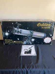 lot 134 image: Galileo FS-90MOH 800x90mm AstroTerrestrial Reflector Telescope