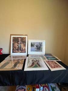 lot 204 image: Signed and Numbered Wildlife Artwork  - 5 Pieces