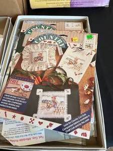 lot 350 image: Appliques, Press-ons, Patches, Stickers, Thread, Designer Roller Kit