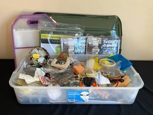 lot 363 image: Craft OrganizationStorage and Misc Crafting Supplies