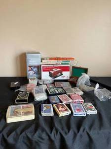 lot 466 image: Playing Cards  Card Shufflers  Cribbage Boards