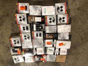 Lot of Assorted Door Knobs and Digital Locks  Various Models and Conditions  Customer Returns See Pictures