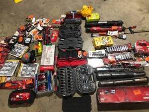 Lot of Assorted Hand Tools and Hardware Various Models and Conditions Customer Returns See Pictures