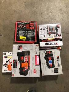 Lot of  Assorted Portable Power Stations  Various Models Sizes and Conditions   Customer Returns See Pictures