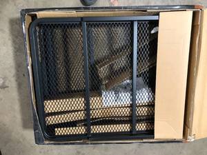 CURT Steel Basket-Style Hitch Cargo Carrier for 2 in. Receivers with Cargo Bag (Black, 500 lb. Capacity, 60 in. x 24 in.) Customer Returns See Pictures
