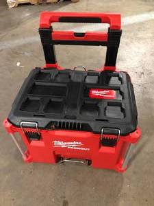 Milwaukee PACKOUT 22 in. Rolling Modular Tool Box Customer Returns See Pictures