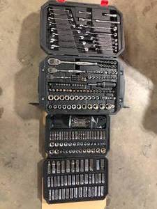 Husky Mechanics Tool Set (290-Piece)  Customer Returns See Pictures