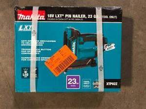 Makita 18V LXT Lithium-Ion 23-Gauge Cordless Pin Nailer (Tool-Only)  Customer Returns See Pictures