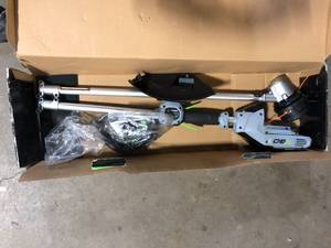 RYOBI ONE 18V 10 in. Cordless Battery String Trimmer and Edger with 1.5 Ah Battery and Charger  Customer Returns See Pictures