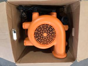 RIDGID 1625 CFM 3-Speed Portable Blower Fan Air Mover with Collapsible Handle and Rear Wheels for Water Damage Restoration Customer Returns See Pictures